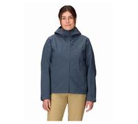 Marmot Women's PreCip Eco Pro Jacket, Waterproof Jacket, Lightweight Hooded Rain Jacket, Windproof Raincoat, Breathable Windbreaker, Ideal for Running and Hiking, Thunderhead, XL