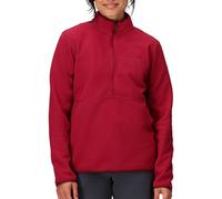 MARMOT Women's Rocklin 1/2 Zip - Fleece Pullover Jacket, Red Mulberry, Small