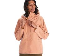 Marmot Women's Waterproof GORE-TEX Jacket, Lightweight Rain Jacket, Windproof Raincoat, Breathable Windbreaker, Ideal for Running and Hiking, Rose Gold, S