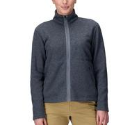 Marmot Women's Drop Line Jacket, Warm Fleece Jacket, Full Zip Jacket, Breathable, Wind Resistant Body Warmer, packable, Optimum for hiking & ski layering, Steel Onyx Heather, M