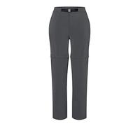 Marmot Women's Wm's Kodachrome Convertible Pant, Breathable Zip-Off Trekking Pants, Water-Repellent Hiking Trousers, Long Trousers with Detachable Legs, Dark Steel, 12