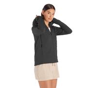 Marmot Women's Leconte Fleece Hoody, Warm Full Zip Jacket, Breathable, Wind Resistant Body Warmer, packable, ideal for hiking & ski layering, Black, XS