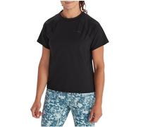 Marmot Women's Wm's Windridge SS, Breathable Functional Shirt, Short-Sleeved Sports Shirt, Quick-Drying Fitness Shirt, Black, L