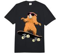 Marmots Skateboard Comfort Colors Adult Heavyweight T-Shirt