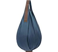 MARNA Navy Blue Teardrop Pouch Shopping Bag