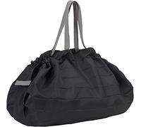 Marna S411E Shupatto Compact Bag, M, Black, Foldable Eco Bag, Instantly Foldable, Durable, Black, M
