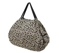 Marna shopping bag Shupatto Paw Marks Marron L