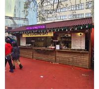 marne outdoor 6m x 2m wooden market chalet in natural