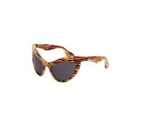 Marni 6T2 Holoholona Stripes Unisex Sunglasses Acetate Fantasy Grey Geometric