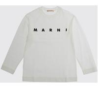 MARNI Boy's Cotton Crewneck Sweatshirt with Contrast Logo - Size: 6 - male