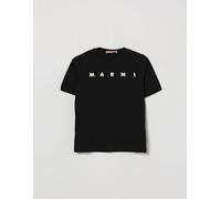 MARNI Boy's Cotton T-shirt with Contrast Logo - Size: 10 - male