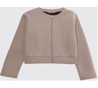 MARNI Boy's Lightweight Cotton-Blend Jacket with Zip Closure and Logo - Size: 8 - female