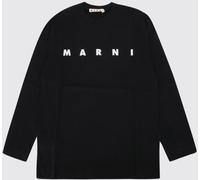MARNI Boy's Long-Sleeved Cotton Jumper with Contrast Logo - Size: 12 - male