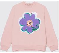 MARNI Cotton Crew Neck Sweatshirt with Logo Print - Size: 6 - unisex