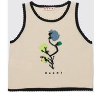 MARNI Cotton Knit Tank Top - Size: 6 - female
