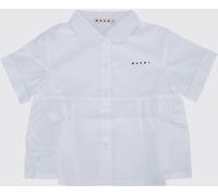 MARNI Cotton Shirt With Logo - Size: 12 - male