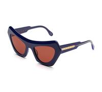 Marni Devil's Pool 3627 J8Z Women’s Sunglasses Blue Size 56