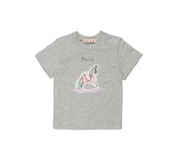 Marni Kids rocking horse print crew-neck T-shirt - Grey 3-6 mth-6-9 mth-9-12 mth-12-18 mth-18-24 mth-24-36 mth