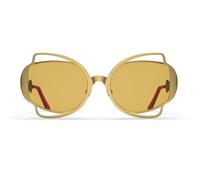 Marni Route Of The Sun Gold CIP Men's Sunglasses Gold Size 60