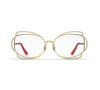 Marni Route Of The Sun Optical Gold Men's Glasses, Gold, Size 56