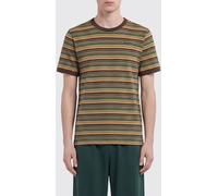 MARNI Slim-Fit Striped Cotton T-Shirt with Contrasting Trims - Size: 50 - male