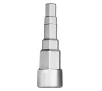 Marnovest Radiator Key, 1/2 Inch Universal Radiator Spanner, 5-Stage Radiator Valve Key for Plumbing Valves, Sizes 10, 12, 13, 16 and 21mm