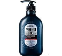 Maro 3D Volume Up Non Silicon Shampoo EX 460ml - Gentle Mint Scent (Green Tea Set)
