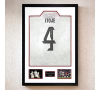 Maro Itoje Signed British & Irish Lions 2025 Shirt Premium - Framed