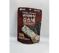 Marochip Korean Crispy Seaweed Snack Not Fried, Roasted 4 Times Two Layers of Seaweed with Toppings, Premium Seaweed Snack (20g/pack) Available in 6 Flavours (Coconut)