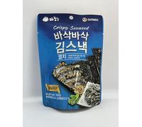 Marochip Korean Crispy Seaweed Snack Not Fried, Roasted 4 Times Two Layers of Seaweed with Toppings, Premium Seaweed Snack (20g/pack) Available in 6 Flavours (Anchovy)