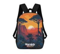 Marojejy National Park, Madagascar Backpack, 3D Printed School Bag, School Lunch Bag, Travel Backpack, Friends Backpack, School Backpack for Girls And Boys 17inch