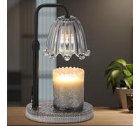 Maromamix Candle Warmer Lamp with Timer - Electric Wax Melt Warmer with Adjustable Height and Dimmer for Scented Candle Wax, Home Fragrance Décor and House Warming Birthday Gifts for Women Mom