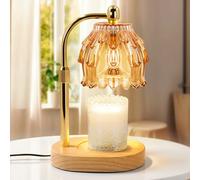 Maromamix Candle Warmer Lamp with Timer - Electric Wax Melt Warmer with Adjustable Height and Dimmer for Scented Candle Wax, Home Fragrance Décor and House Warming Birthday Gifts for Women Mom