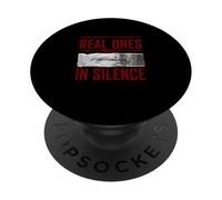 Maron Color Real Ones Move In Silence Maron Graphic PopSockets Adhesive PopGrip