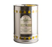 Marone filtered extra virgin olive oil, 5-litre tin. Superior category olive oil obtained directly from olives and solely by mechanical means.