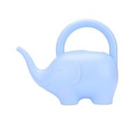 Marooma Adorable Blue Elephant Watering Can, 1L Novelty Plastic Watering Pot for Plants and Flowers, Cute Animal Shape, Creative Gardening Kettle for Flowers Plants Succulents Potted(BE)