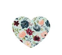 Maroon And Navy Flowers Printing 10 Pieces Air Freshener Car Hanging Cards Air Freshener Sheets With Rope For Cars Home