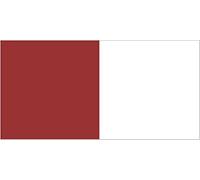 Maroon and White Irish County Flag 5ft x 3ft