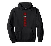 Maroon Red Burgundy Color Be The Change Pullover Hoodie
