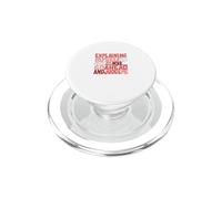 Maroon Red Burgundy Color Go Ahead & Judge Me Burgundy PopSockets PopGrip for MagSafe