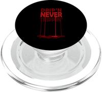 Maroon Red Burgundy Drip'n Never Slippin' Maroon Burgundy PopSockets PopGrip for MagSafe