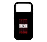 Maroon Red Burgundy Focus On Your Money Burgundy Graphic Case for iPhone 17 Pro Max