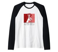Maroon Red Burgundy Hush Now Maroon Red Distressed Graphic Raglan Baseball Tee