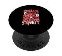 Maroon Red Burgundy Please Follow The Markings Maroon PopSockets Adhesive PopGrip
