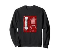 Maroon Red Burgundy Plugged Connected Burgundy Sweatshirt