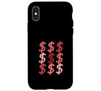 Maroon Red Burgundy So Money Maroon Red Burgundy Graphic Case for iPhone X/XS
