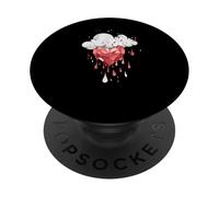 Maroon Red Burgundy Storms Can't Dim My Shine Maroon PopSockets Adhesive PopGrip