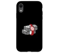 Maroon Red Burgundy Time/Money Maroon Burgundy Case for iPhone XR