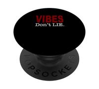 Maroon Red Burgundy Vibes Don't Lie Maroon PopSockets Adhesive PopGrip