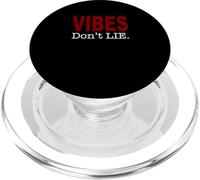 Maroon Red Burgundy Vibes Don't Lie Maroon PopSockets PopGrip for MagSafe